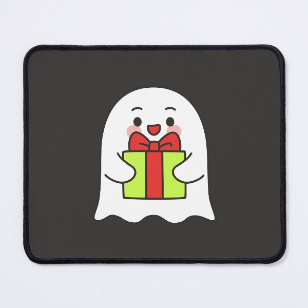 Item preview, Cute Ghost Gift Emote – Kawaii Present Sticker designed and sold by BibleProject.