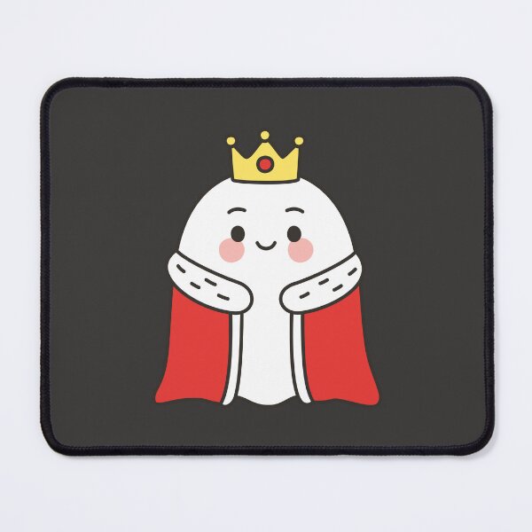 Item preview, Cute Ghost King Emote – Crown Kawaii Sticker designed and sold by BibleProject.