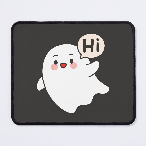 Item preview, Cute Ghost HI Emote – Friendly Kawaii Sticker designed and sold by BibleProject.