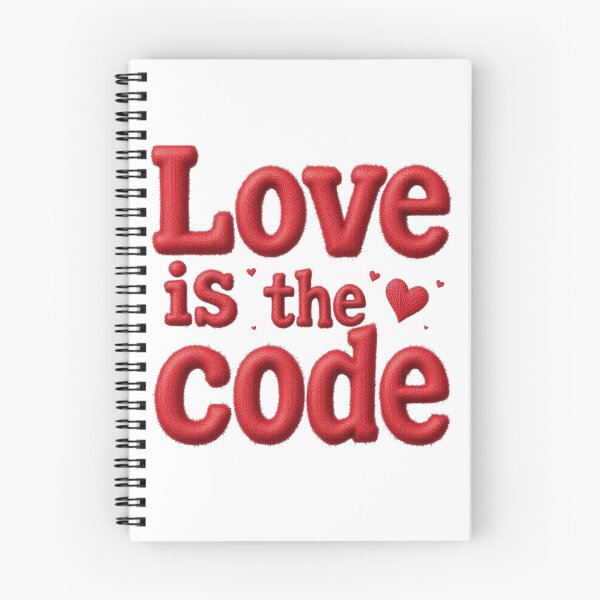 Item preview, Love Is The Code designed and sold by JusRight TT.