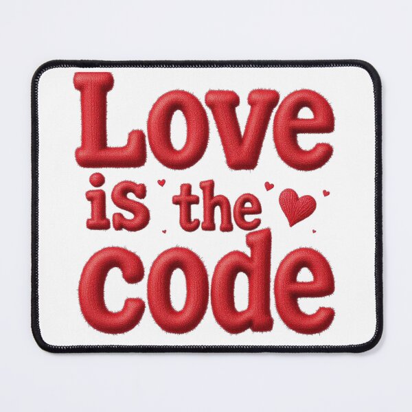 Item preview, Love Is The Code designed and sold by JusRight TT.