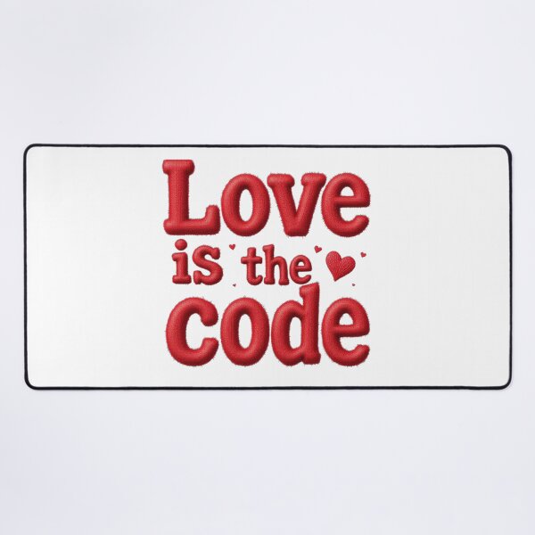 Item preview, Love Is The Code designed and sold by JusRight TT.