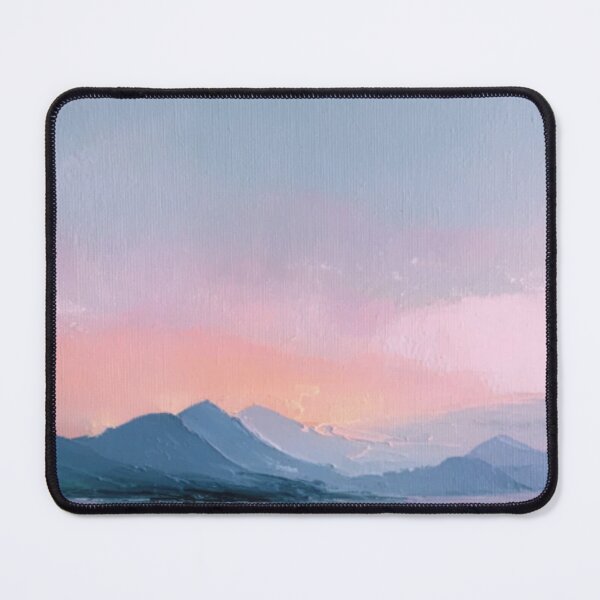 Item preview, Pastel oil painting sunset landscape designed and sold by ArtHouseNiklas.