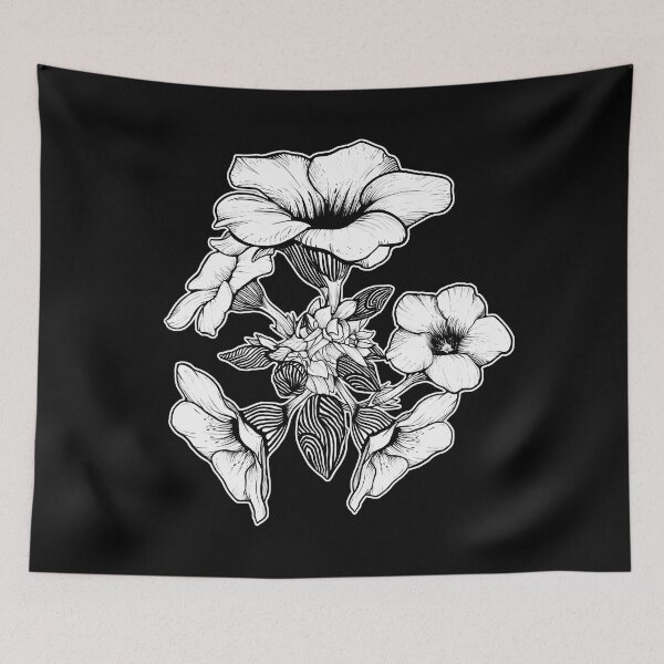 Item preview, Delicate blossoms and intricate leaves designed and sold by Rômulo Queiroz.