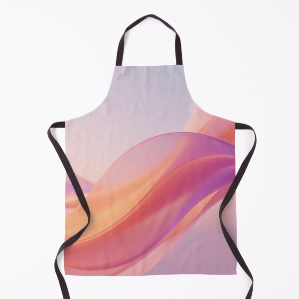 Item preview, Soft Gradient Flowing Ribbons with Pink and Orange Hues in Minimal Dreamy Abstract 3D Wave Design designed and sold by Mimoshi ⭐⭐⭐⭐⭐.