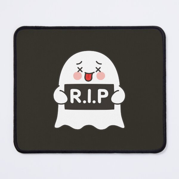 Item preview, Cute Ghost RIP Emote – Funny Cartoon Sticker designed and sold by BibleProject.