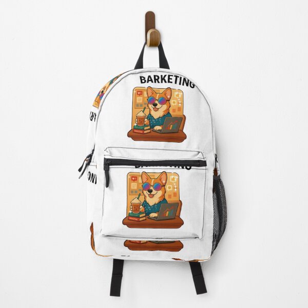 Item preview, Barketing Degree – Hipster Corgi Student Dog Marketing designed and sold by Mars.Pen.Studio.