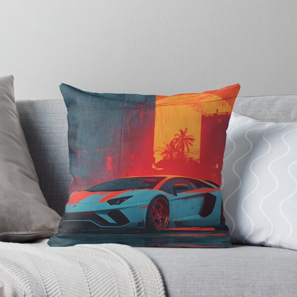 Item preview, Lamborghini LP780-4 Ultimae Pop Art Wall Canvas – Exotic Car Artwork designed and sold by AutoPopStudio.