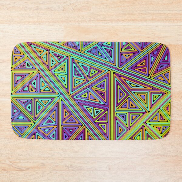 Item preview, colorful abstract geometric design 2 designed and sold by chambergambit.