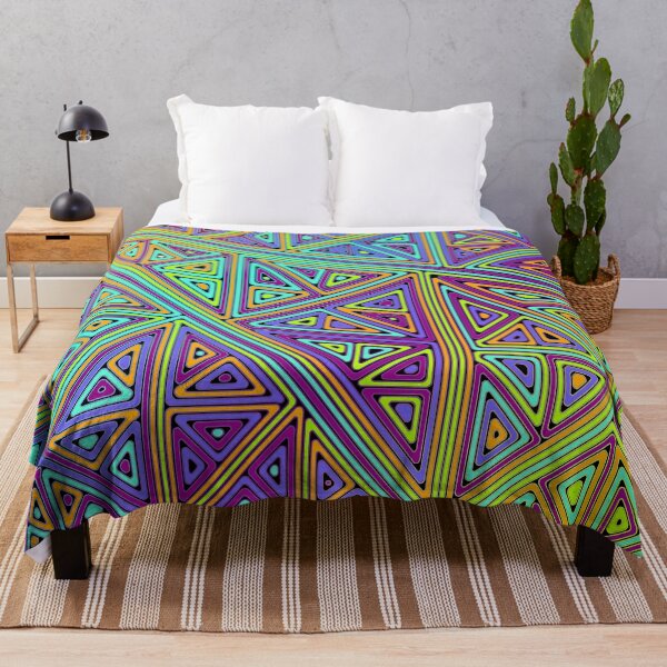 Item preview, colorful abstract geometric design 2 designed and sold by chambergambit.