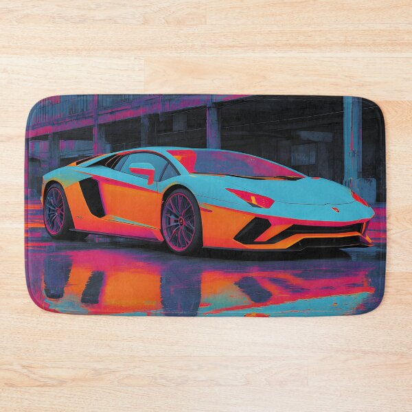 Item preview, Lamborghini LP780-4 Ultimae Italian Supercar Print – Bold Wall Decor designed and sold by AutoPopStudio.