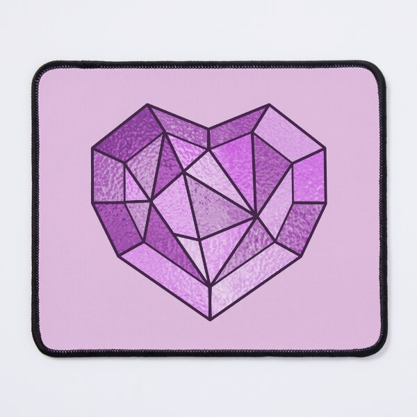 Item preview, Crystal Heart ~ Pink designed and sold by Asha-Art.