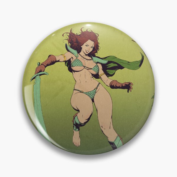 Item preview, Red Sonja designed and sold by BrutalxBasics.