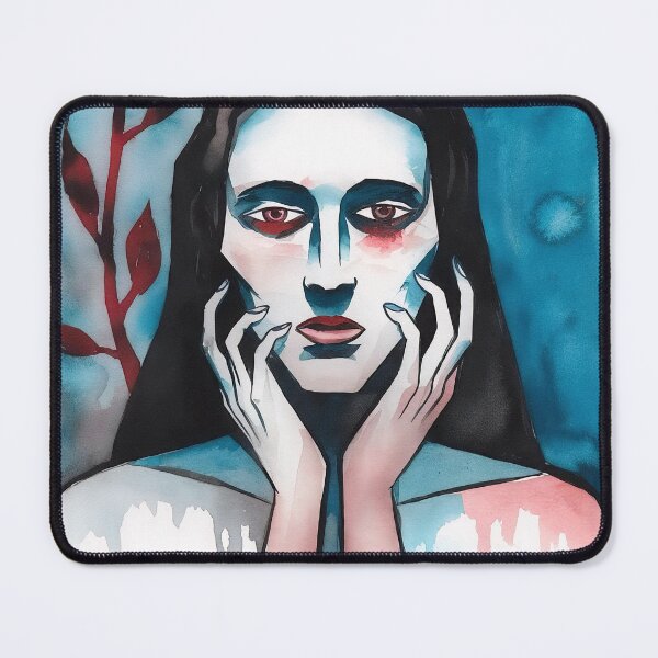 Item preview, Woman with a broken heart designed and sold by QuanntixArt.