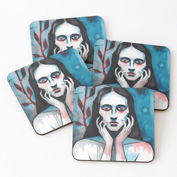 Item preview, Woman with a broken heart designed and sold by QuanntixArt.