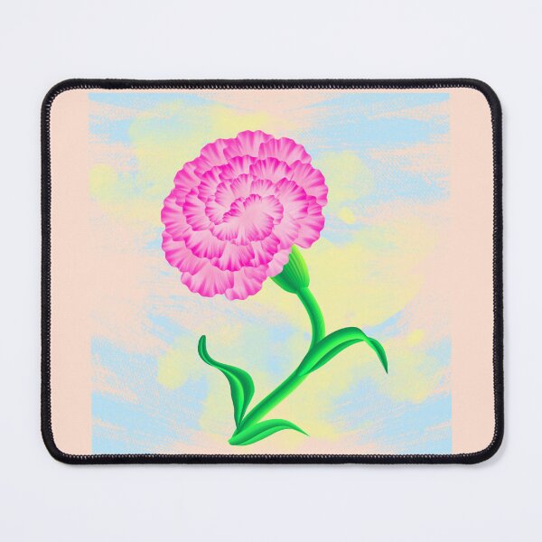 Item preview, Pink Carnation Flower Illustration – Pastel Botanical Art Print for Floral Lovers designed and sold by LightWhispers.