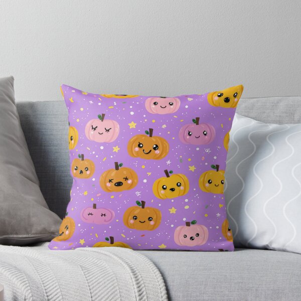 Item preview, Jack-o’-Lantern Parade designed and sold by Kawaii Patterns | Chubby Animals & Cute Ghosts.