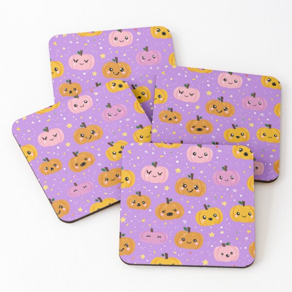 Item preview, Jack-o’-Lantern Parade designed and sold by Kawaii Patterns | Chubby Animals & Cute Ghosts.