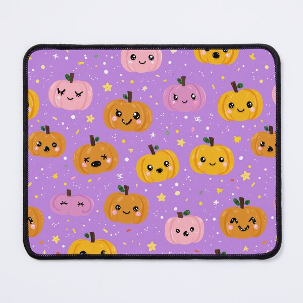 Item preview, Jack-o’-Lantern Parade designed and sold by Kawaii Patterns | Chubby Animals & Cute Ghosts.