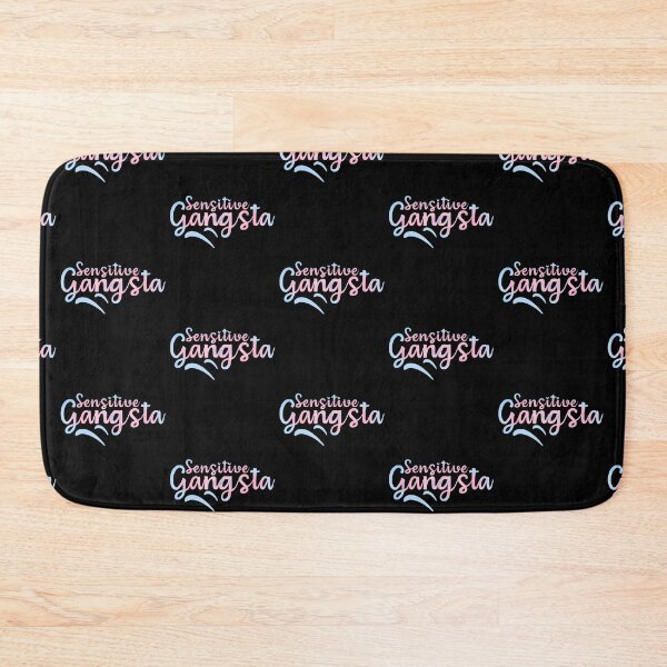 Item preview, Sensitive Gangsta - Funny Quote, Y2K Nostalgia Meme designed and sold by LuxeGraphix.
