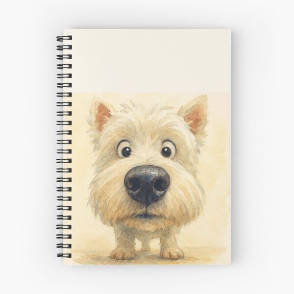 Item preview, Cute West Highland Terrier Dog ' JuST a WeSTie ' BY SHiRLeY MacARTHuR designed and sold by Shirley MacArthur Art.