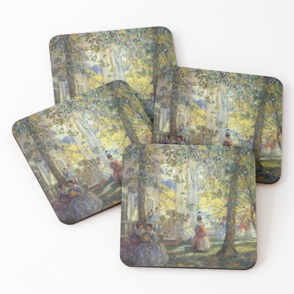 Item preview, Garden Whispers - In the Old South - Pauline Palmer 1917// Public Domain designed and sold by Vernissage-dart.