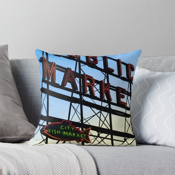 Item preview, Pike Place Public Market Sign designed and sold by jmtphotomedia.