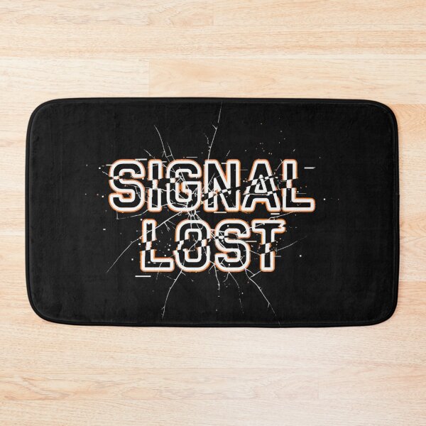 Item preview, Signal Lost - Glitch Broken Typography designed and sold by Happyfreedom.