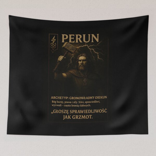 Item preview, Perun the Thunderer Guardian Slavic Zodiac, Description (July 1 - July 23) designed and sold by Myth-LegendArt.