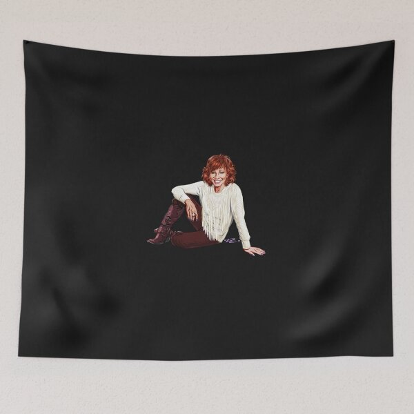 Item preview, Reba McEntire  Vintage Faded 80s Style Fan Design designed and sold by olivejanepi.