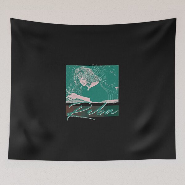Item preview, Reba McEntire  Vintage Faded 80s Style Fan Design designed and sold by olivejanepi.
