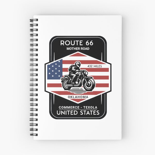Item preview, ROUTE 66- USA  - Commerce - Texola MOTORCYLCE BADGE designed and sold by designkb.