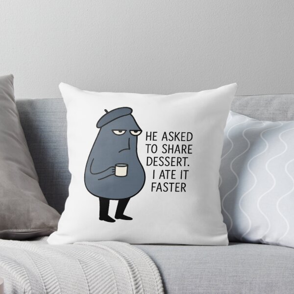 Item preview, French Coffee Character | Sarcastic Cartoon   designed and sold by LeQuirks.