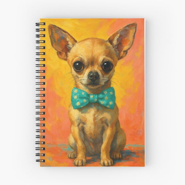 Item preview, Playful Chihuahua Dog Portrait Painting designed and sold by Flying Doggo.