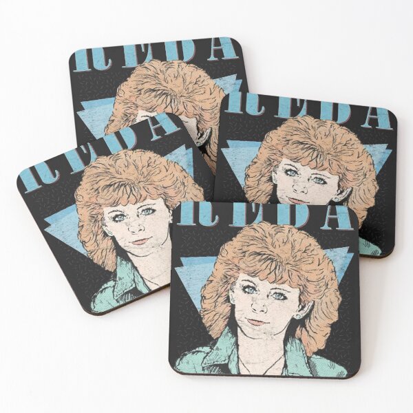 Item preview, Reba McEntire  Vintage Faded 80s Style Fan Design designed and sold by olivejanepi.