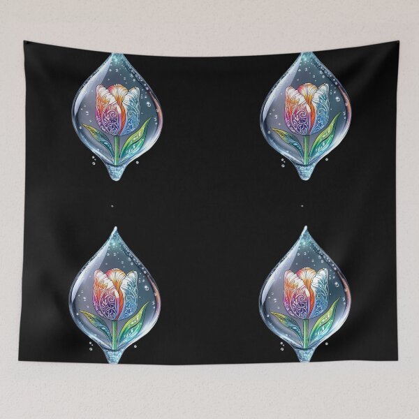Item preview, ottamn tulip ,tulip dance elegant tulip art timeless floral desing designed and sold by Raindreamart.