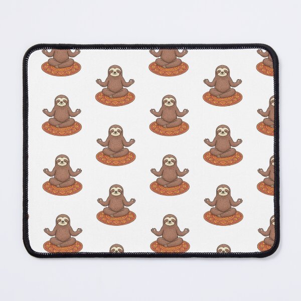Item preview, Yoga Sloth – Chill Lotus Pose Mandala Design designed and sold by OnPointOutfits.