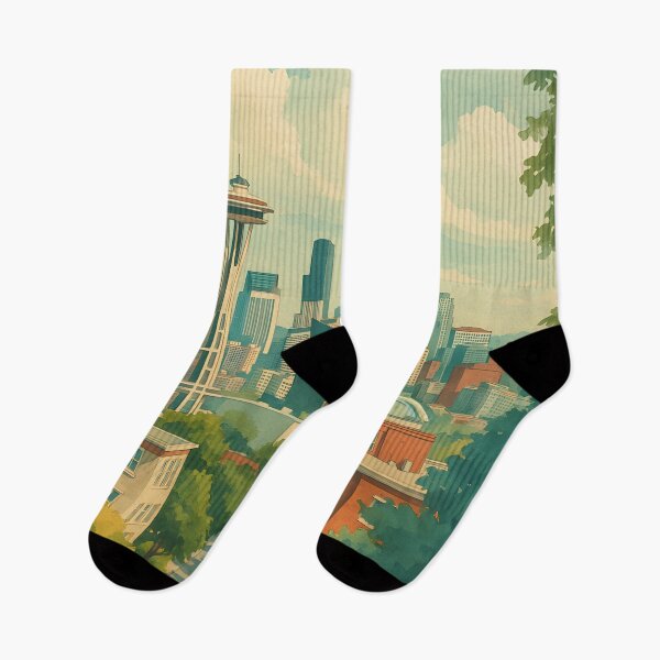 Item preview, Seattle Skyline View designed and sold by DreaverDelights.