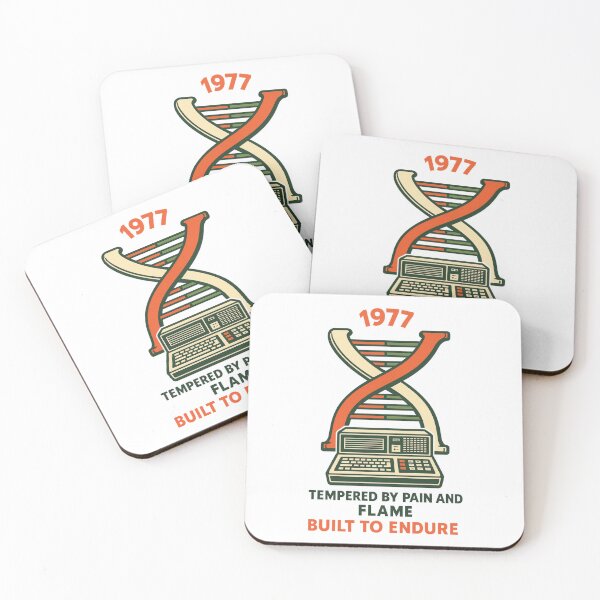 Item preview, Generation X DNA Helix — 1977 Tech Motifs — Tempered by Pain and Flame • Built to Endure Tee designed and sold by Purdiole-art.