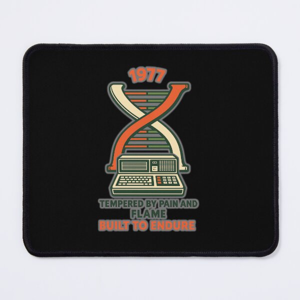 Item preview, Generation X DNA Helix — 1977 Tech Motifs — Tempered by Pain and Flame • Built to Endure Tee designed and sold by Purdiole-art.