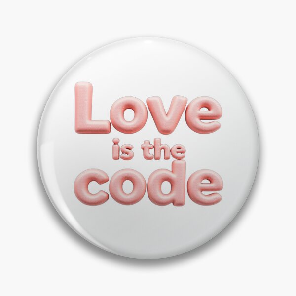 Item preview, Love Is The Code designed and sold by JusRight TT.