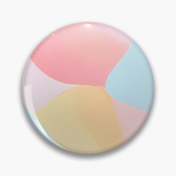 Item preview, Abstract Pastel Oil Painting Soft Shapes designed and sold by ArtHouseNiklas.