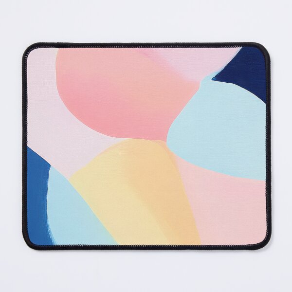 Item preview, Abstract Pastel Oil Painting Soft Shapes designed and sold by ArtHouseNiklas.