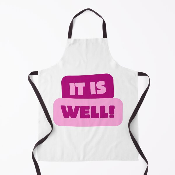 Item preview, Inspirational Pink Quote Art – It Is Well designed and sold by EngeeWealth.