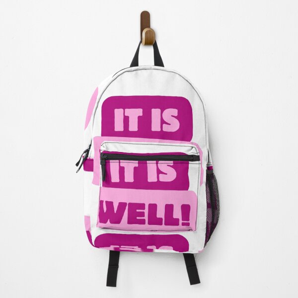 Item preview, Inspirational Pink Quote Art – It Is Well designed and sold by EngeeWealth.