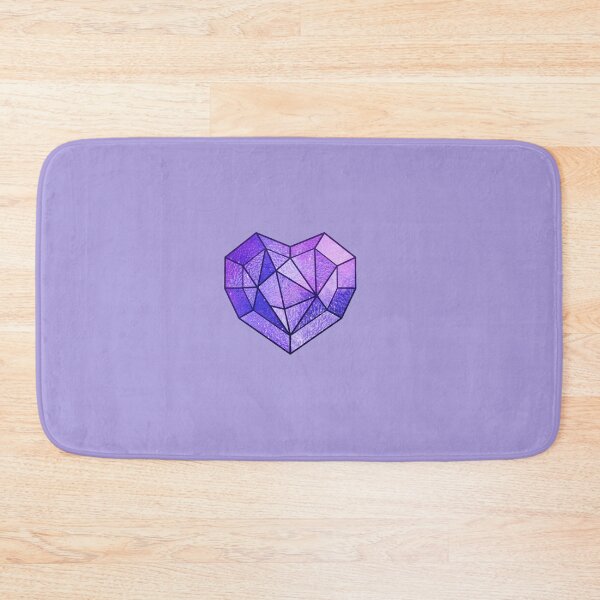 Item preview, Crystal Heart ~ Galaxy Purple designed and sold by Asha-Art.