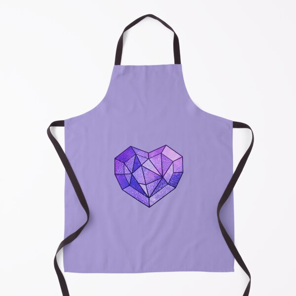 Item preview, Crystal Heart ~ Galaxy Purple designed and sold by Asha-Art.