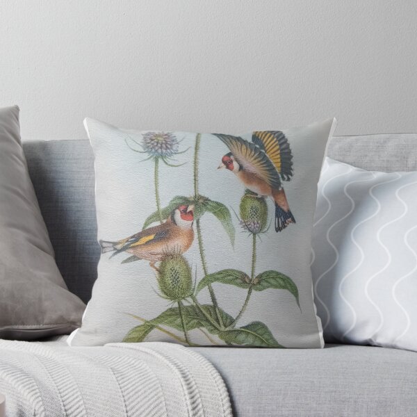Item preview, Redesigned Vintage Book Bird Plates with Thittles By Miss K L SLomczynski designed and sold by KABFA Designs.
