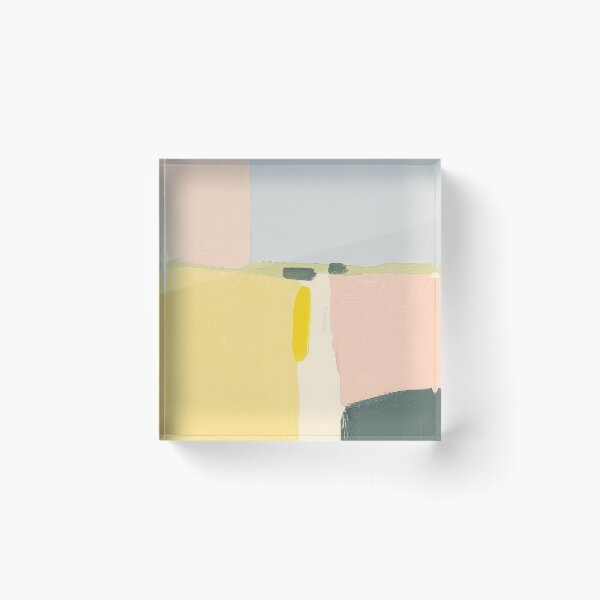 Item preview, Minimalist Abstract Oil Painting Pastel designed and sold by ArtHouseNiklas.