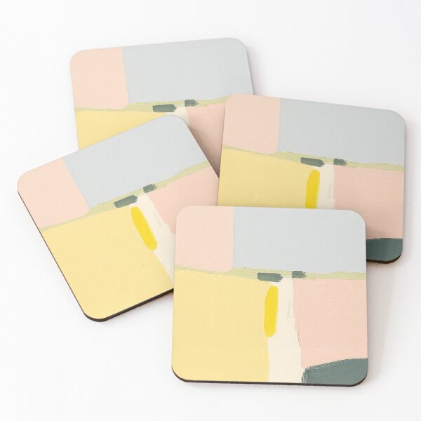 Item preview, Minimalist Abstract Oil Painting Pastel designed and sold by ArtHouseNiklas.